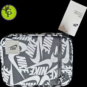 Nike Kid's Futura Hard Liner Lunch Bag (White & Black)